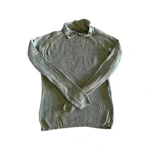 Armani Exchange gray turtleneck sweater-Size extra small